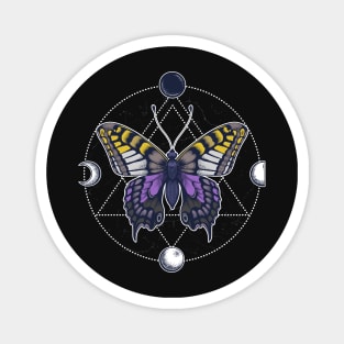 Nonbinary Butterfly Magnet